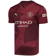 Carregar imagem no visualizador da galeria, Camisa Manchester City Third 24/25 - Vermelha