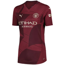 Carregar imagem no visualizador da galeria, Camisa Manchester City Feminina Third 24/25 - Vermelha