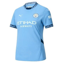 Carregar imagem no visualizador da galeria, Camisa Manchester City Feminina Home 24/25 - Azul