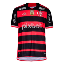 Carregar imagem no visualizador da galeria, Camisa CRF Home 24/25 Jogador - Preta e Vermelha - C/ Patrocínios