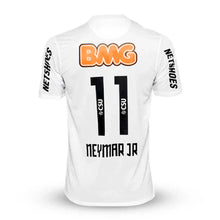 Carregar imagem no visualizador da galeria, Camisa Santos Home 12/13 NEYMAR JR/11 Retrô - Branca