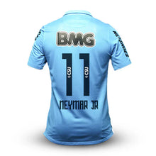 Carregar imagem no visualizador da galeria, Camisa Santos Third 12/13 NEYMAR JR/11 Retrô - Azul