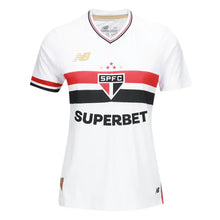 Carregar imagem no visualizador da galeria, Camisa São Paulo Feminina Home 25/26- Branca