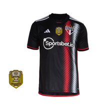 Carregar imagem no visualizador da galeria, Camisa São Paulo Third 23/24 - Preta + PATCH COPA DO BRASIL