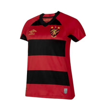 Carregar imagem no visualizador da galeria, Camisa Sport Feminina Home 25/26 - Vermelha e Preta