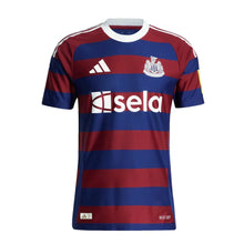 Carregar imagem no visualizador da galeria, Camisa Newcastle Away 24/25 - Azul e Vermelha