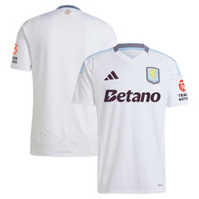 Carregar imagem no visualizador da galeria, Camisa Aston Villa Away 24/25 - Branca