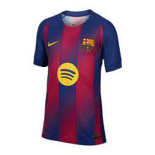 Carregar imagem no visualizador da galeria, Camisa Barcelona Home 25/26 Jogador - Azul e Vermelha
