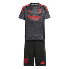Carregar imagem no visualizador da galeria, Conjunto Infantil Benfica II 24/25 - Preto