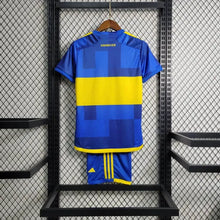 Carregar imagem no visualizador da galeria, Conjunto Infantil Boca Juniors I 23/24 - Azul