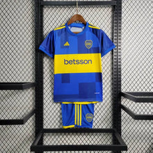 Carregar imagem no visualizador da galeria, Conjunto Infantil Boca Juniors I 23/24 - Azul