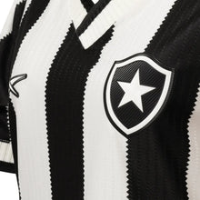 Carregar imagem no visualizador da galeria, Camisa Botafogo Feminina Home 24/25 - Preta e Branca