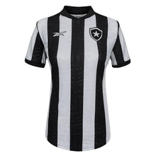 Carregar imagem no visualizador da galeria, Camisa Botafogo Home 23/24 Feminina - Preta e Branca