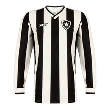 Carregar imagem no visualizador da galeria, Camisa Botafogo Home 24/25 Manga Longa - Preta e Branca