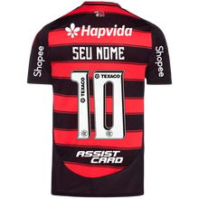 Carregar imagem no visualizador da galeria, Camisa CRF Home 25/26 - Preta e Vermelha - C/ Patrocínios