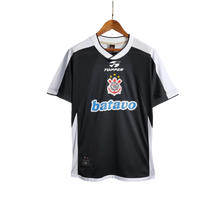 Carregar imagem no visualizador da galeria, Camisa Corinthians Away Retrô 2000 - Preta