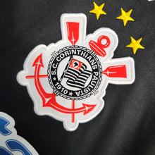 Carregar imagem no visualizador da galeria, Camisa Corinthians Away Retrô 2000 - Preta