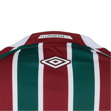 Carregar imagem no visualizador da galeria, Camisa Fluminense Feminina Home 25/26 - Vinho e Verde