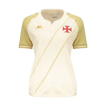Carregar imagem no visualizador da galeria, Camisa Vasco Third 24/25 Feminina - Beje - Com Marca D'água