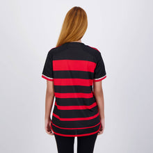 Carregar imagem no visualizador da galeria, Camisa CRF Feminina Home 24/25 - Preta e Vermelha