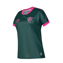 Carregar imagem no visualizador da galeria, Camisa Fluminense Third 23/24 Feminina - Verde