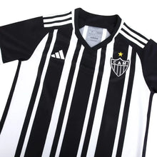 Carregar imagem no visualizador da galeria, Camisa Atlético Mineiro Home 23/24 Feminina - Preta e Branca