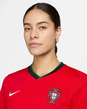 Carregar imagem no visualizador da galeria, Camisa Portugal Feminina Home 2024 - Vermelha