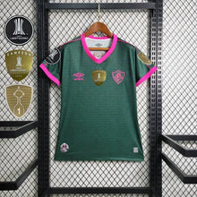 Carregar imagem no visualizador da galeria, Camisa Fluminense Third 23/24 Feminina - Verde