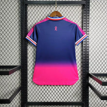 Carregar imagem no visualizador da galeria, Camisa Fortaleza Feminina Outubro Rosa 23/24 - Azul e Rosa