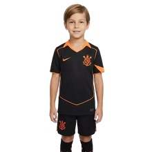 Carregar imagem no visualizador da galeria, Conjunto Infantil Corinthians III 25/26 - Preto e Laranja
