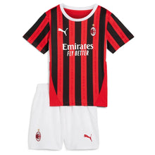 Carregar imagem no visualizador da galeria, Conjunto Infantil Milan I 24/25 - Vermelho e Preto