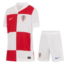 Carregar imagem no visualizador da galeria, Conjunto Infantil Croácia I 2024 - Branco e Vermelho