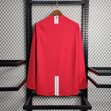 Carregar imagem no visualizador da galeria, Camisa Manchester United Home Manga Longa 07/08 Retrô - Vermelha