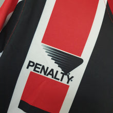Carregar imagem no visualizador da galeria, Camisa São Paulo Away 1993 Retrô - Preta e Vermelha