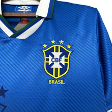 Carregar imagem no visualizador da galeria, Camisa Brasil Away 1994 Retrô - Azul