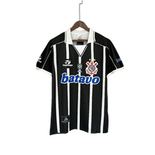 Carregar imagem no visualizador da galeria, Camisa Corinthians Away Retrô 1999 - Preta