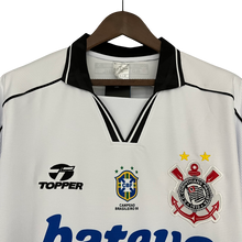 Carregar imagem no visualizador da galeria, Camisa Corinthians Home Retrô 1999 - Branca