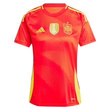 Carregar imagem no visualizador da galeria, Camisa Espanha Feminina Home 2024 - Vermelha