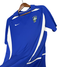 Carregar imagem no visualizador da galeria, Camisa Brasil Away 2002 Retrô - Azul