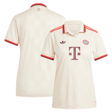 Carregar imagem no visualizador da galeria, Camisa Bayern de Munique Feminina Third 24/25 - Bege