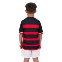 Carregar imagem no visualizador da galeria, Conjunto Infantil CRF I 24/25 - Preto e Vermelho