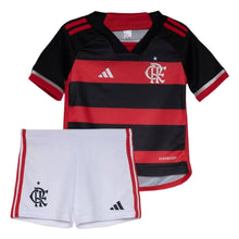 Carregar imagem no visualizador da galeria, Conjunto Infantil CRF I 24/25 - Preto e Vermelho