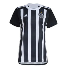Carregar imagem no visualizador da galeria, Camisa Atlético Mineiro Feminina Home 24/25 - Preta e Branca
