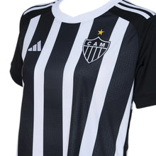 Carregar imagem no visualizador da galeria, Camisa Atlético Mineiro Feminina Home 24/25 - Preta e Branca