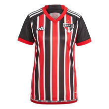 Carregar imagem no visualizador da galeria, Camisa São Paulo Away 23/24 Feminina - Vermelha e Branca