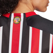 Carregar imagem no visualizador da galeria, Camisa São Paulo Away 23/24 Feminina - Vermelha e Branca