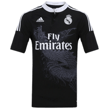 Carregar imagem no visualizador da galeria, Camisa Real Madrid Third 14/15 Retrô - Preta