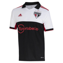 Carregar imagem no visualizador da galeria, Camisa São Paulo Third 22/23 - Branca e Preta