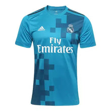 Carregar imagem no visualizador da galeria, Camisa Real Madrid Third 17/18 Retrô - Azul