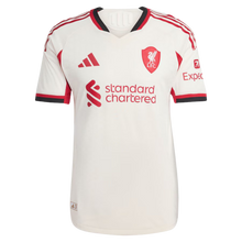 Carregar imagem no visualizador da galeria, Camisa Liverpool Away 25/26 Jogador - Creme